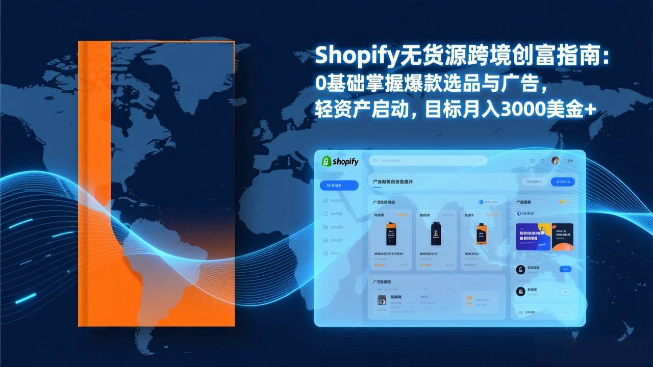 (1.28)Shopify爆款打法实战：从选品到广告投放，复制爆款模型，驱动独立站月销售额破万刀
