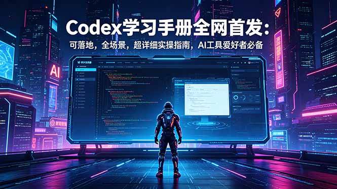 (6.15)Codex学习手册全网首发：可落地，全场景，超详细实操指南，AI工具爱好者必备