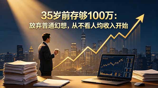 (6.02)35岁前存够100万：放弃普通幻想，从不看人均收入开始
